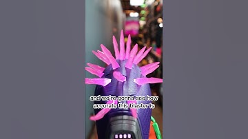 Nerf Halo LMTD Needler Firing Footage