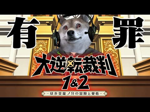 #33【大逆転裁判1&2】最終章　覚悟【VOLGゲーム放送＠1482】