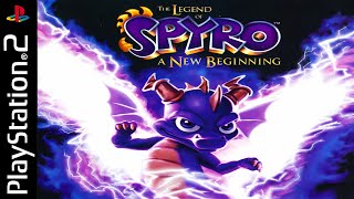 The Legend of Spyro: A New Beginning PS2 Longplay - FULL GAME Walkthrough - Story Completion