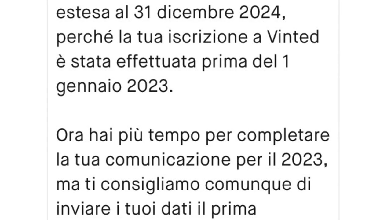 DAC 7 vinted proroga