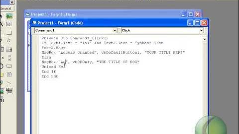 [Visual Basic] Password Tutorial
