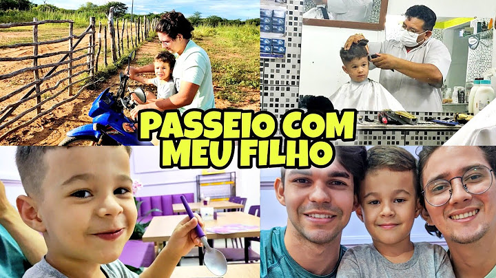 LEVEI MEU FILHO PARA PASSEAR🥰