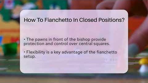 How To Fianchetto In Closed Positions? - The Board Game Xpert