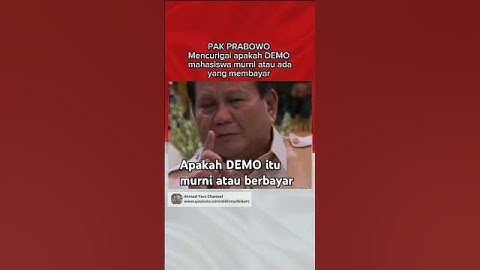 Apakah demo mahasiswa murni atau dibayar #prabowo #mahasiswa #demo #pemerintah @Ahmadbikers