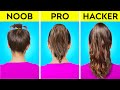 SHORT VS LONG HAIR PROBLEMS AND HACKS TO OVERCOME FAILS || Funny Situations And Tips By 123 GO! GOLD