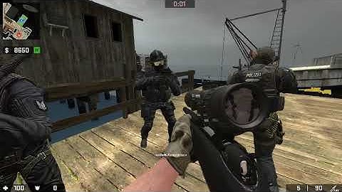 Counter-Strike: Source | COD MW2 Mod (de_seaside) - Gameplay [Part 1]