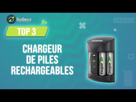 ⭐️ TOP 3 : CHARGEUR DE PILES RECHARGEABLES 2023 