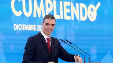 🔴 DIRECTO | Pedro Sánchez hace balance del año 2025 desde La Moncloa