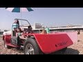 Le premier transat roulant au monde arrive sur la plage de brighton