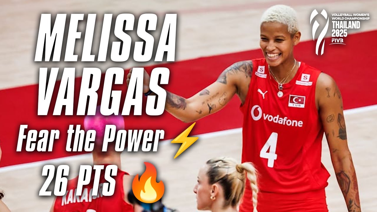 VARGAS UNSTOPPABLE 🔥 | Melissa Vargas Highlights vs Japan 🏐 | World Championship 2025