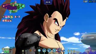Dragon Ball Gekishin Squadra Vegeta Super Saiyan 4 Gameplay