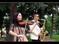 Саксофон i скрипка в Чернiговi