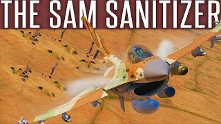 Did Somebody Say SAMs?!?!? | DCS World F-16C SEAD Gameplay Flashpoint Levant