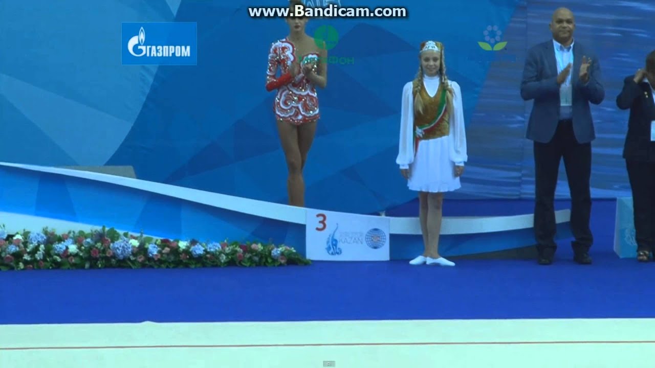 Individual Awards Ceremony- World Cup Kazan 2015