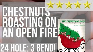 How to play Chestnuts Roasting on an Open Fire (The Christmas Song) on Tremolo Harmonica 24 Holes