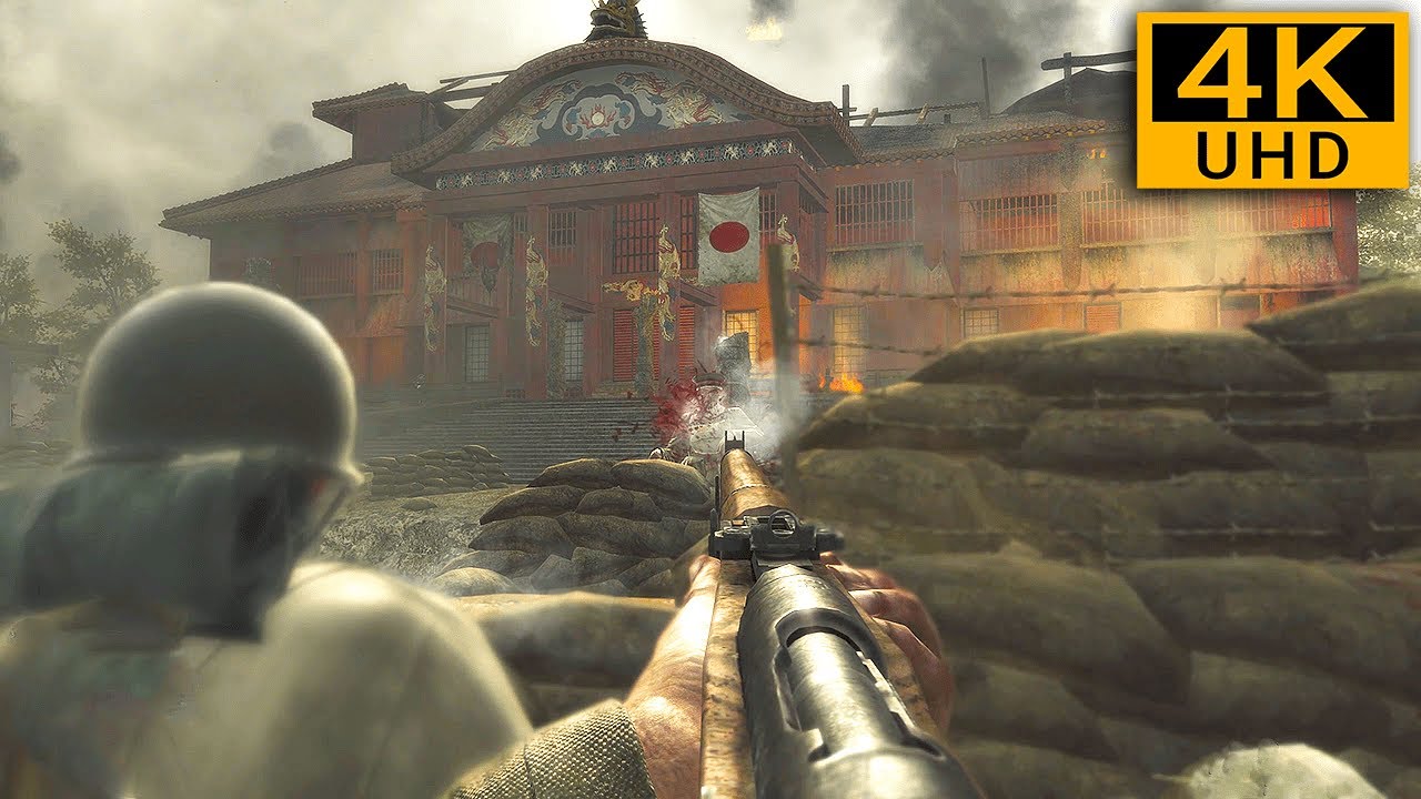 Assault Shuri Castle Okinawa - Immersive Gameplay [4K 60FPS ULTRA] Call of Duty: World At War