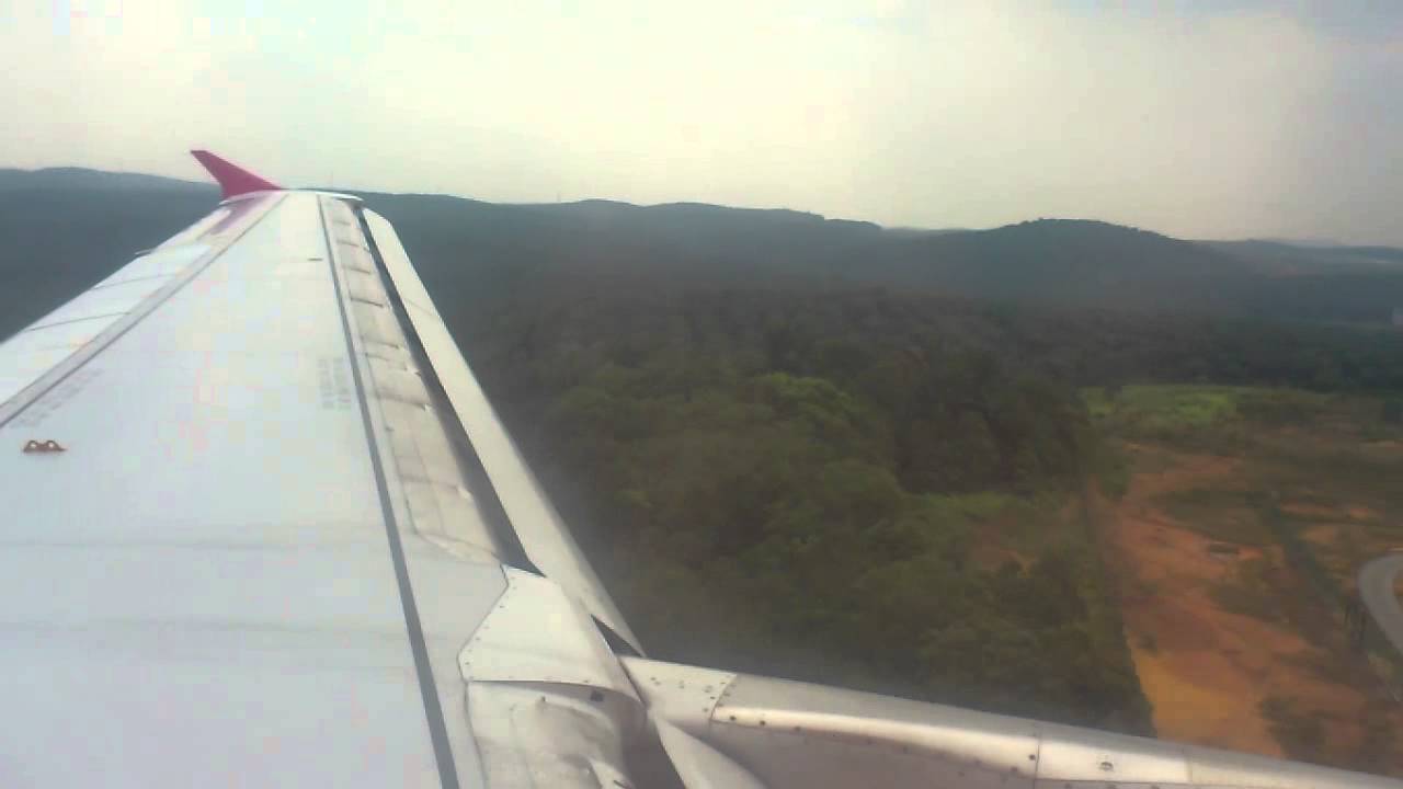 AirAsia A320 Landing Johor Bahru Airport YouTube