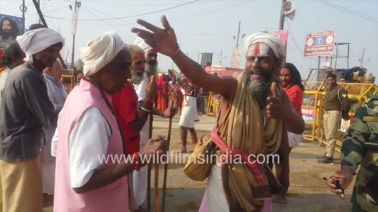 Massive Hindu gathering at Maha Kumbh Prayagraj under security control