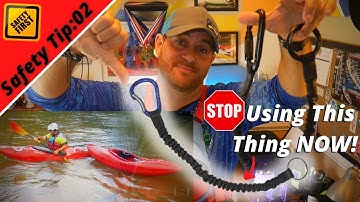 Tow Tether/Cow Tail Usage "Kayaking Safety Tip #02" (Re-Edit)