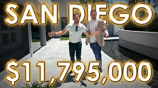 INSIDE A $11.8 MILLION DOLLAR MANSION IN SAN DIEGO!