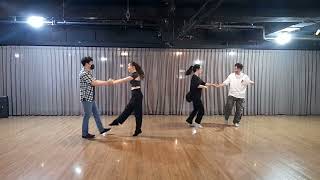 West Coast Swing Korea - Strictly - 무무 & 싸리, 도란 & 연주