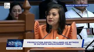 Prosecution drops Trillanes as witness in Duterte impeachment trial