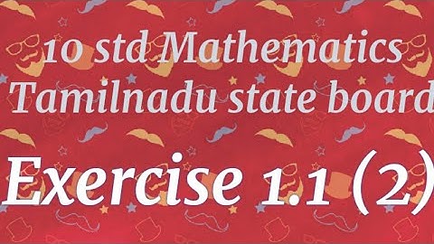 TN  samacheer 10 std  Mathematics 2020 | chapter 1 | exercise 1.1 (2)  | cartesian product| sets