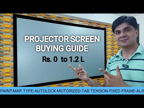 Projector Screen Buying Guide | All about Projector Screen | Best Projector