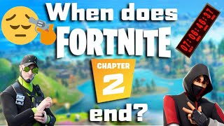 ... fortnite has just delayed the "doomsday event" and seaso...