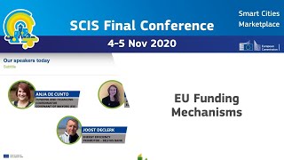 SCIS Final Conference, 4 - 5 November 2020 | Nov 4, Session 5.1 EU Funding Mechanisms screenshot 1