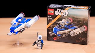 LEGO Star Wars Captain Rex YWing REVIEW | Set 75391