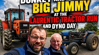 Donkey and big jimmy at the laurentic tractor run and dyno day