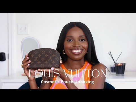 Louis Vuitton Cosmetic Pouch (PM): Unboxing + What's In My Bag