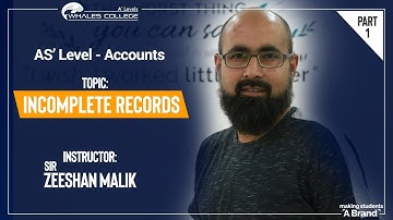 Incomplete Records (AS Accounts)