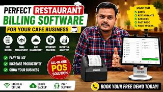 Smart Tablet POS for Restaurants, Cafes & Bakeries