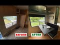 RV RENO BEFORE  AND AFTER  FOR A TRAVEL NURSE