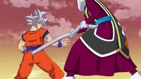 Whis pulls Goku