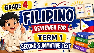 GRADE 4 - FILIPINO | Term 1 - Second Summative Test #summativetest #grade4 #term1 #filipino 