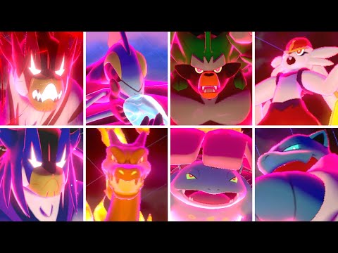 Pokémon Sword & Shield - All Gigantamax Pokémon Moves (DLC Included)