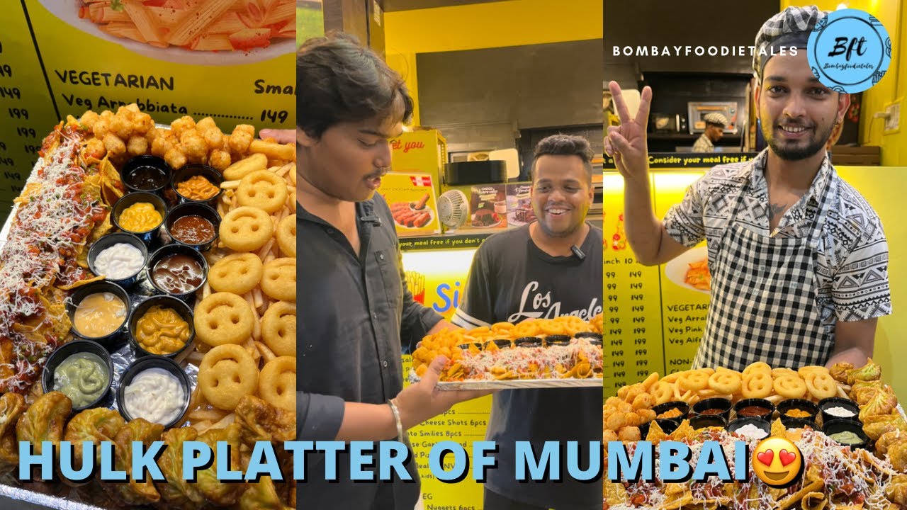 Mumbai s Biggest Platter With More Than 5 Things Hulk Platter Of Mumbai s Biggest Platter With More Than 5 Things Hulk Platter Of