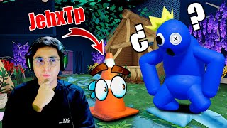 JUGAMOS A LAS ENCONDIDAS CON LOS RAINBOW FRIENDS | Rainbow Friends Prop Hunt | JehxTp