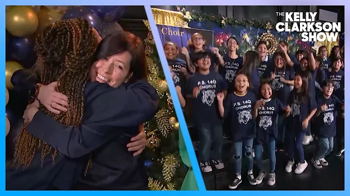 Emotional Surprise For Winning NYC School Choir Th...