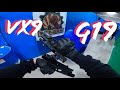 Akimbo glocks  elite force glock 19 and aw custom vx9