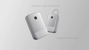 YEEUU K1 Smart Lock Box 3D Animation