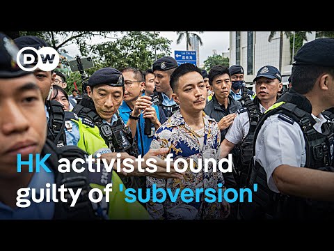 Hong Kong: Democracy activists convicted in landmark ruling | DW News