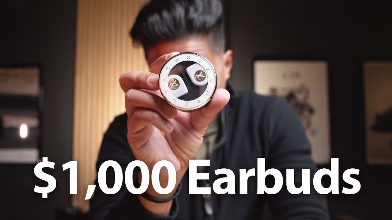 The Most Expensive Earbuds in the World: Louis Vuitton's $1600