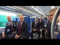 Russia: Putin takes inaugural ride on Moscow Ring Railway