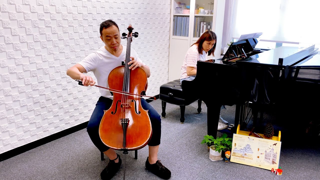 ABRSM Cello Grade 6 [A] De Fesch: Siciliano & Allemanda (1 & 2 movts fr Sonata in D minor, Op8 No3)