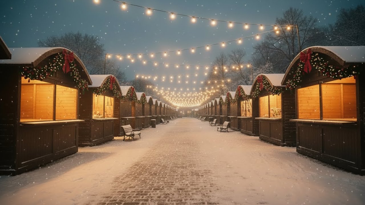 After the Market Sleeps | Calm, Memory-Filled Piano for Winter Evenings