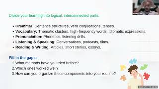 Webinar recording: How to learn French from scratch (zero)